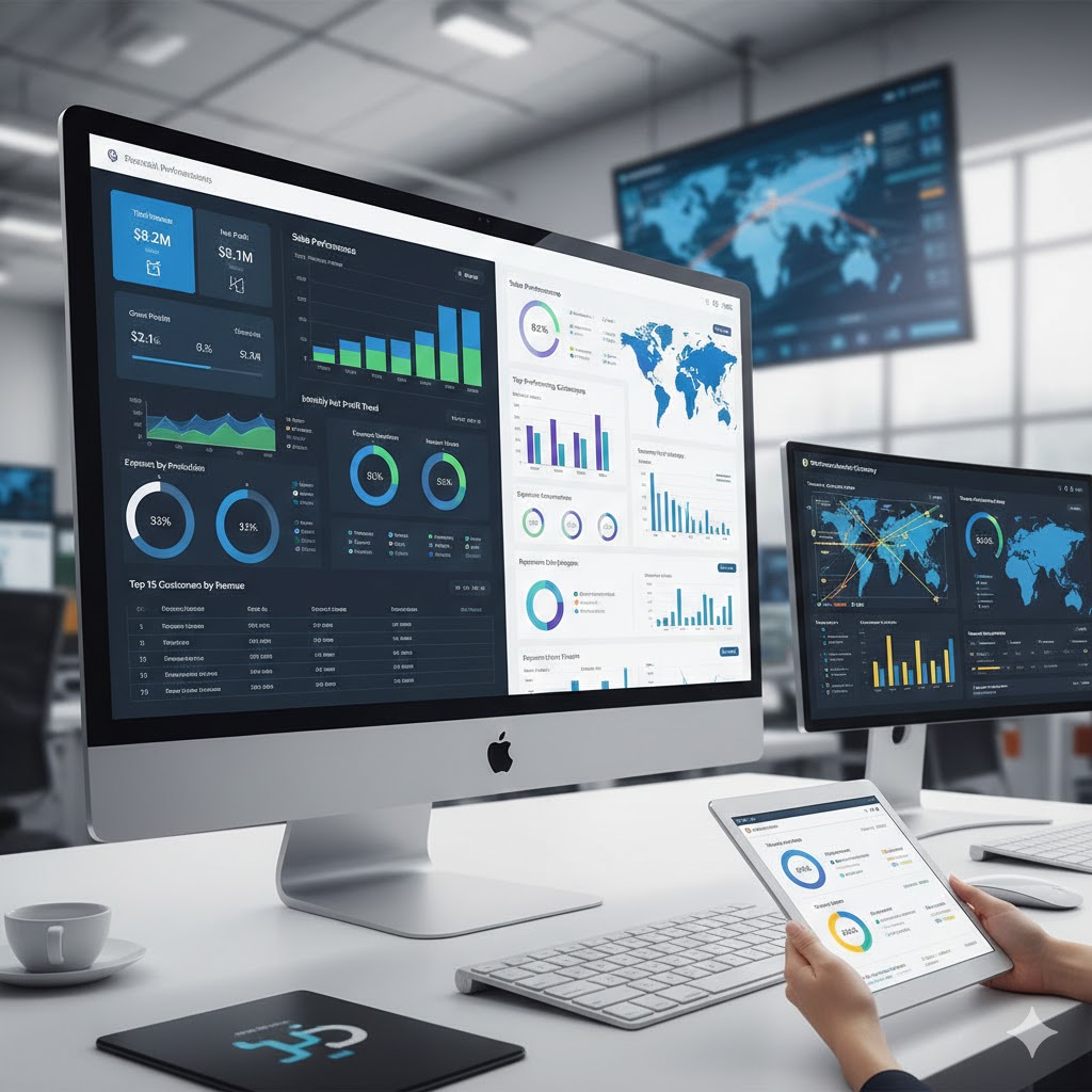 Dashboard financiero en Power BI para pymes